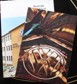 Volkswagen Modelprogram 1967 Carbrochure + Motor Journal (1800)
